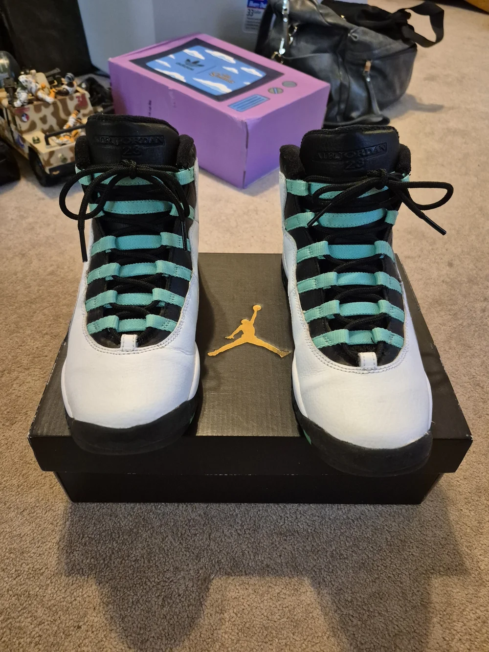 Air Jordan 10 Retro Verde 30th GG 6Y